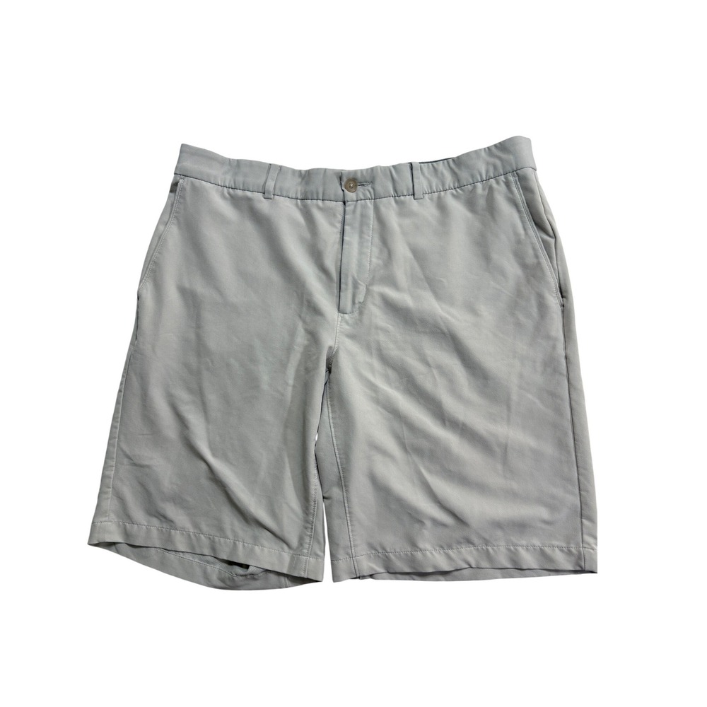 Nike Golf Shorts Men's 38G Beige Dri-Fit Flat Performance Athletic Flat Front